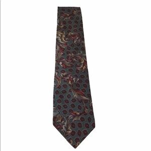 BILL BLASS floral mens tie